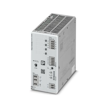 Phoenix Contact Switching Power Supply; TRIO3-PS/1AC/24DC/10/4C/IOL; 24VDC OUT; 10A; 100-240VAC/DC IN; Single Phase; DIN Rail Mount; Plastic